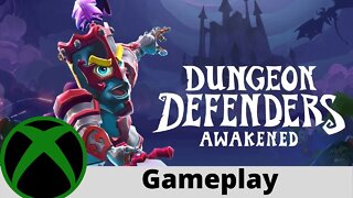 Dungeon Defenders: Awakened Gameplay on Xbox