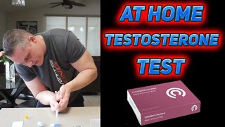 At Home Male Hormone Test (Testosterone, Estrogen, SHBG, Free Testosterone) Let's Get Checked