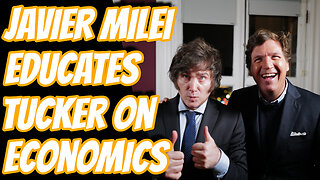 Tucker Carlson Embraces Libertarianism with Argentinian Candidate Javier Milei