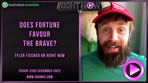 Does Fortune Favour The Brave? - Comedian Tyler Fischer Joins The Right Now Christmas Special