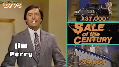 Jim Perry | Sale Of The Century (1993) | Mort vs Lenore vs Tom | Full Episode | Game Shows