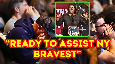 🚨GOOD NEWS! NYC Firefighters Who BOOED Letitia James & Face "Hunt" from FDNY Commissioner Get Help!