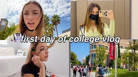 VLOG ★ my first day of college!