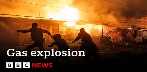 Kenya: Gas explosion in Nairobi kills at least three and injures hundreds | BBC News