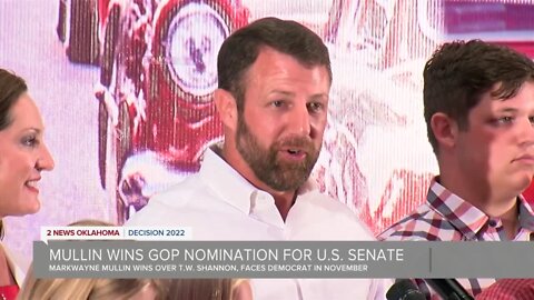 Mullin Wins GOP Nomination for U.S. Senate