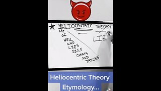 Heliocentric Theology, Etymology, The English Language, Spelling-Spells, To Enslave OURSELVES! All By Design! FLATEARTHFIGHTCLUB.COM Check It Out!