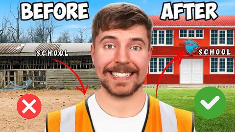 We built a school