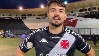 Ricardo Graça falando sobre a vitória do Vasco sobre o Vasco