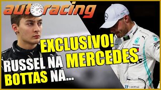 F1 GEORGE RUSSEL NA MERCEDES E VALTTERI BOTTAS NA...