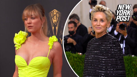 Kaley Cuoco: 'I just got b–ch slapped by Sharon Stone'