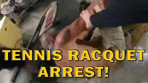 Cop Detains Violent Suspect With The Help Of A Tennis Racquet! LEO Round Table S08E154