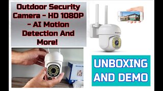 1080P Free App - Night Vision - Wonlider Outdoor Camera