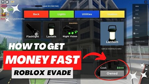 Roblox Evade - How to Get Money Fast