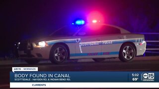 Scottsdale police investigating after body found in canal