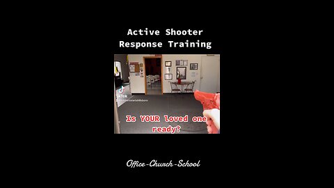 Active shooter response training
