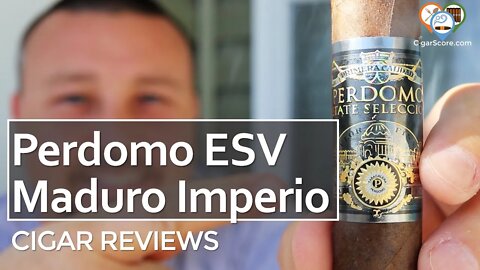 Just DON'T LOOK at it! The PERDOMO ESV Imperio Toro - CIGAR REVIEWS by CigarScore