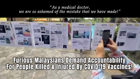Furious Malaysians Demand Accountability For People Killed & Injured By COVID-19 Vaccines!