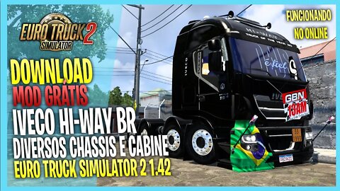 IVECO HI WAY STRALIS VARIOS CHASSIS E CABINES EURO TRUCK SIMULATOR 2 MODS ETS2 1.42