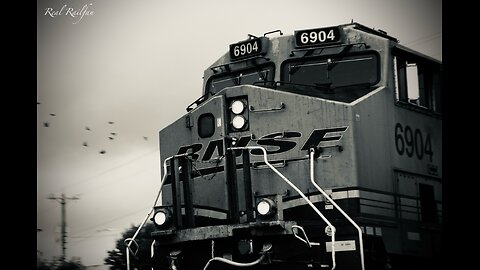 Train Speeding Through Royalton, Minnesota - Staples Subdivision