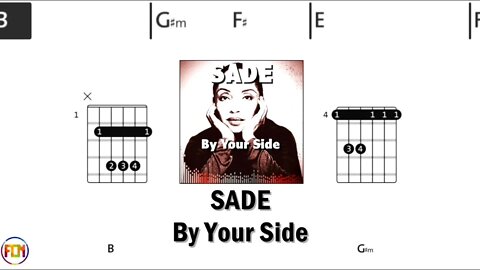 SADE By Your Side FCN GUITAR CHORDS & LYRICS