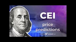 CEI Price Predictions - Camber Energy Stock Analysis for Tuesday, May 24th