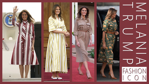 Melania Trump Fashion Icon - African Dresses