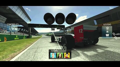 GUIGAMES - Real Racing 3D - Turnê F1 McLaren MP4-4 1988 - Áustria - Recorde de Velocidade 3º lugar