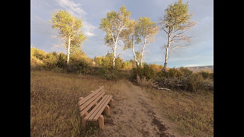 The NATURE TRAIL @ FOSSIL BUTTE NATIONAL MONUMENT, WY USA