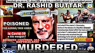 DR. RASHID BUTTAR MURDERED for AIRING This VIDEO - (See related info and links in description)