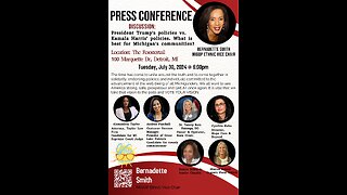 Press Conference Discussion-Trump policies vs Harris policies