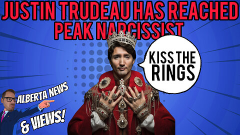 Justin Trudeau is not even trying to hide his CRAZY in public anymore.
