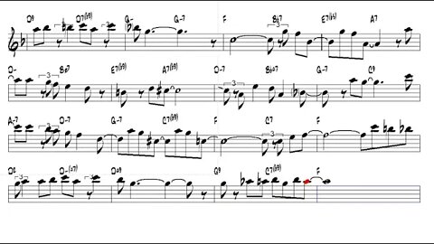 Lullaby Of Birdland George Shearing 1952 var2 Tenor Sax