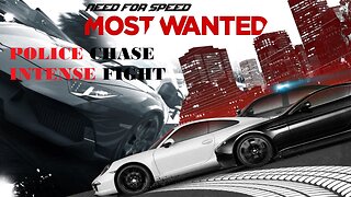 NFS Most Wanted 2012 Police Chase #nfs Intense Fight