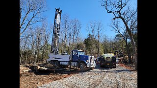 Drilling our well on The Mountain (February 15th, 2023)