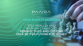 Perspectives and Options on a Better Future for Money | Mathew Crawford and Joel Smalley