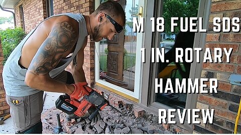 Milwaukee M18 FUEL 1" SDS Rotary Hammer Review 2713-20
