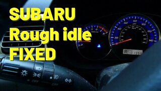 #199 Subaru Forester Rough Idle Fix. Replace PCV Valve