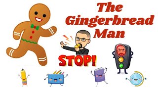 Kids Story in English - STOP The Gingerbread Man