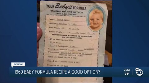 Fact or Fiction: Is homemade baby formula safe amid national shortage?
