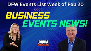 DFW Events Listing Beginning Feb 20th