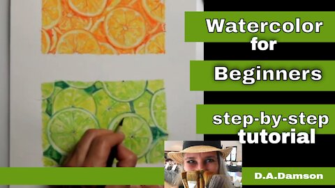 Good Watercolors for Beginners - Step By Step Tutorial