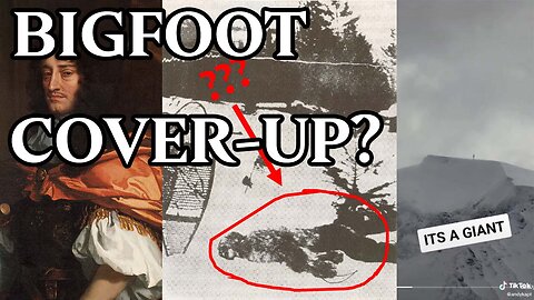 CONSPIRACY to Suppress Evidence of Sasquatch?