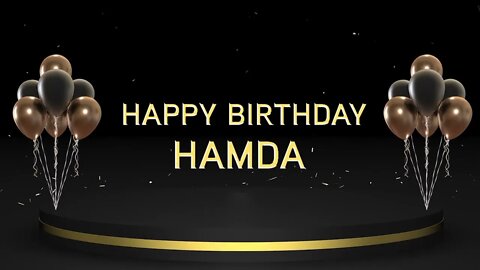 Wish you a very Happy Birthday Hamda