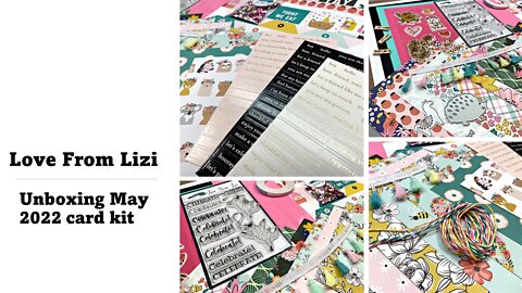 UNBOXING | Love From Lizi May 2022 card kit plus Add Ons