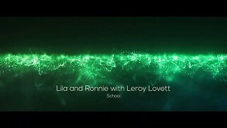 Lila and Ronnie with Leroy Lovett - School