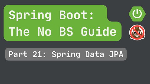 Spring Boot pt. 21: Spring Data JPA