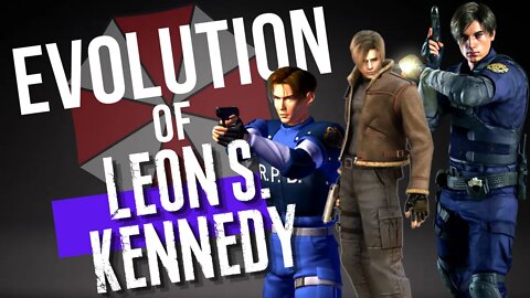 Evolution of Leon S. Kennedy 1998 - 2023