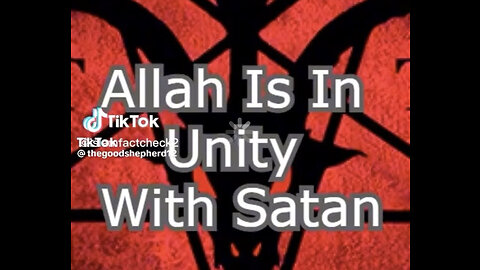 Is Allah in unity with Satan?