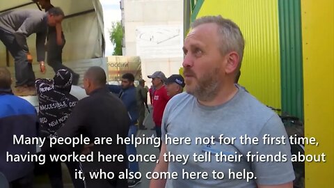 Russian Troops Delivered About 70 Tons Of Humanitarian Aid To Civilians In The Kharkov Region Pt.3