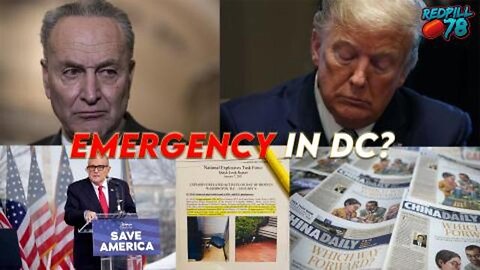 EMERGENCY IN DC - WAS POTUS ALREADY INAUGURATED?